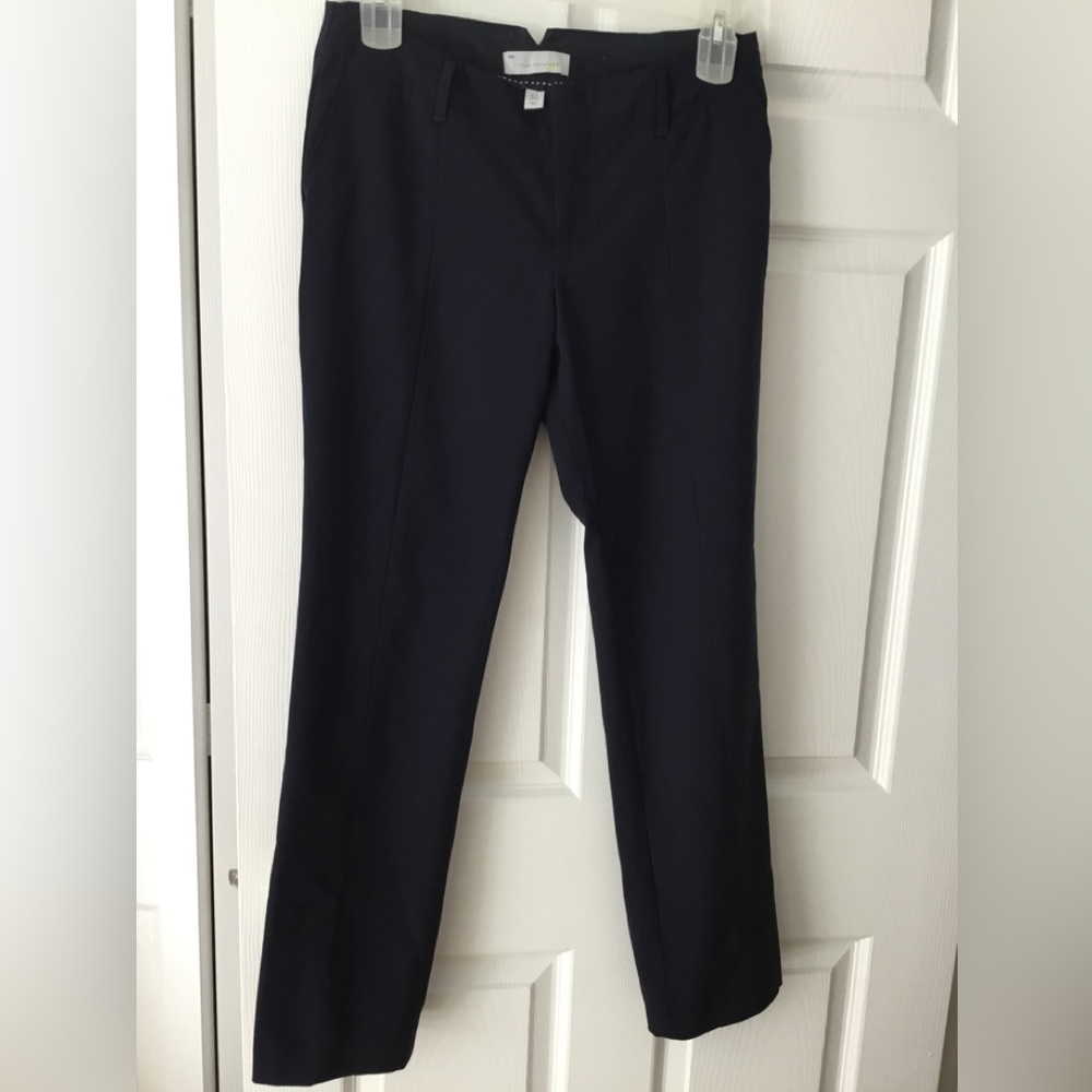Gap true straight navy pant